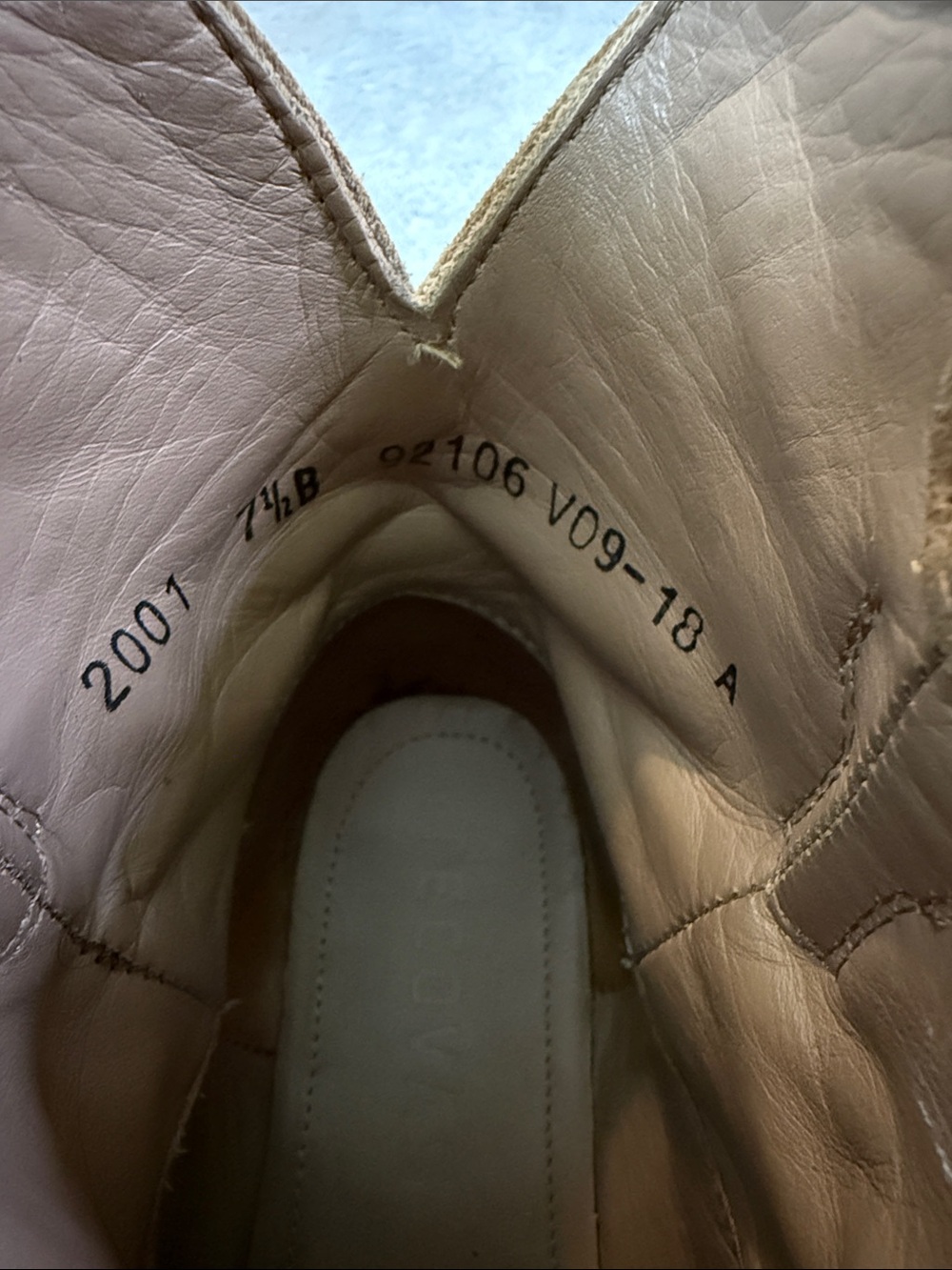 Tecovas 7.5 Tan Suede Western Ankle Boots - Picture 5 of 5
